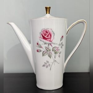 Vintage Johann Seltmann Vohenstrauss Coffee Tea Pot Porcelain Bavaria‎ Germany